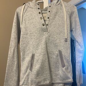 Gray Hooded Sweater